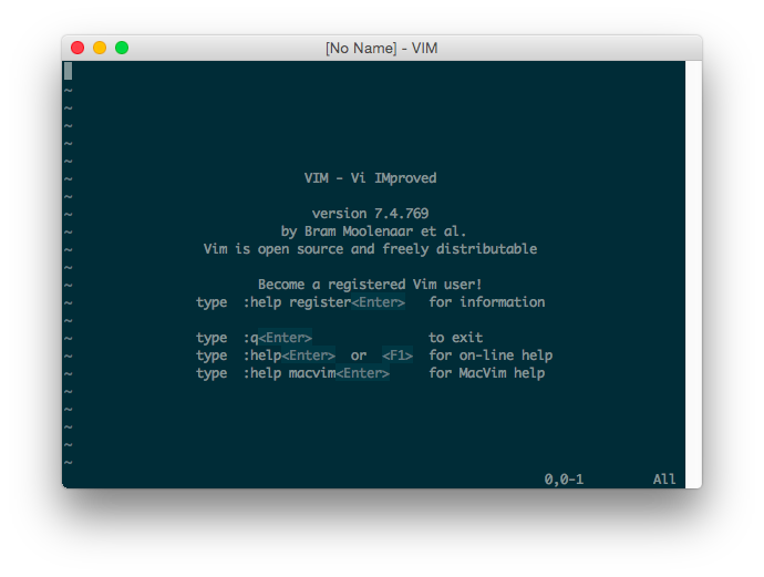 macvim vimrc